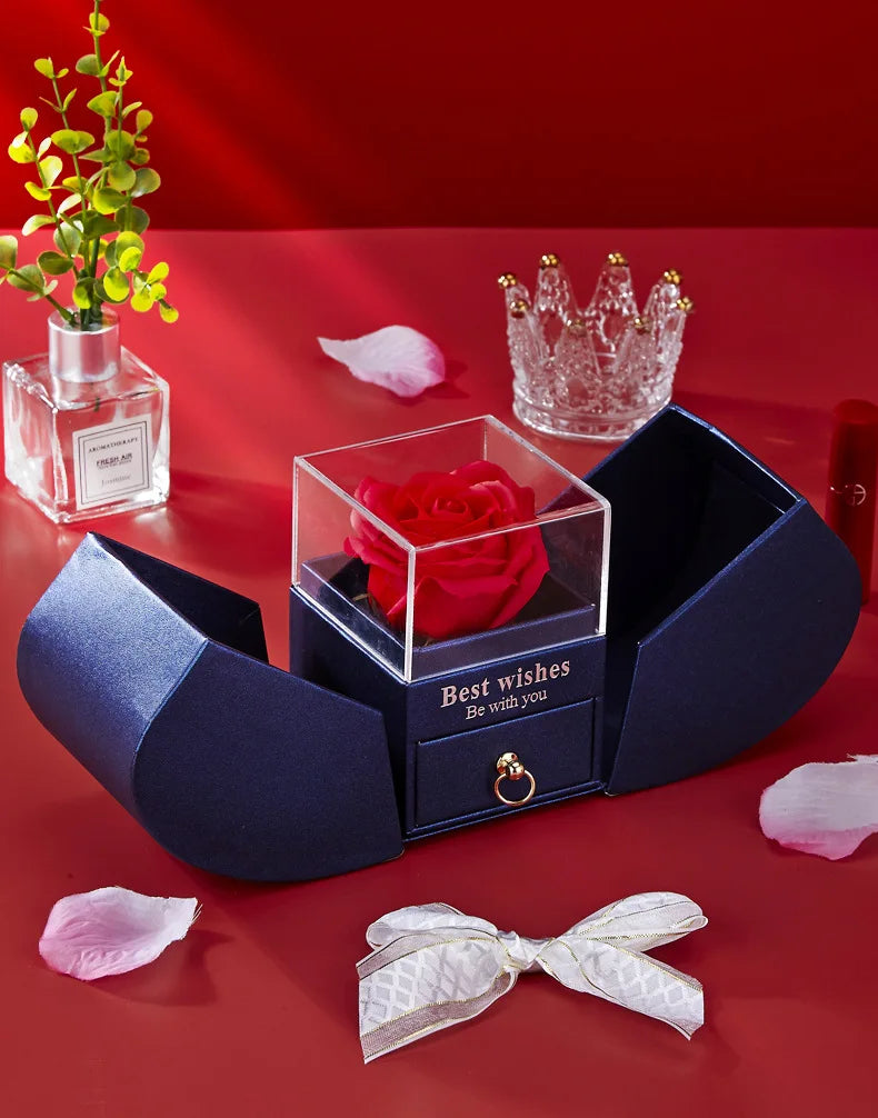 Eternal Rose Box For Valentines Day Gift