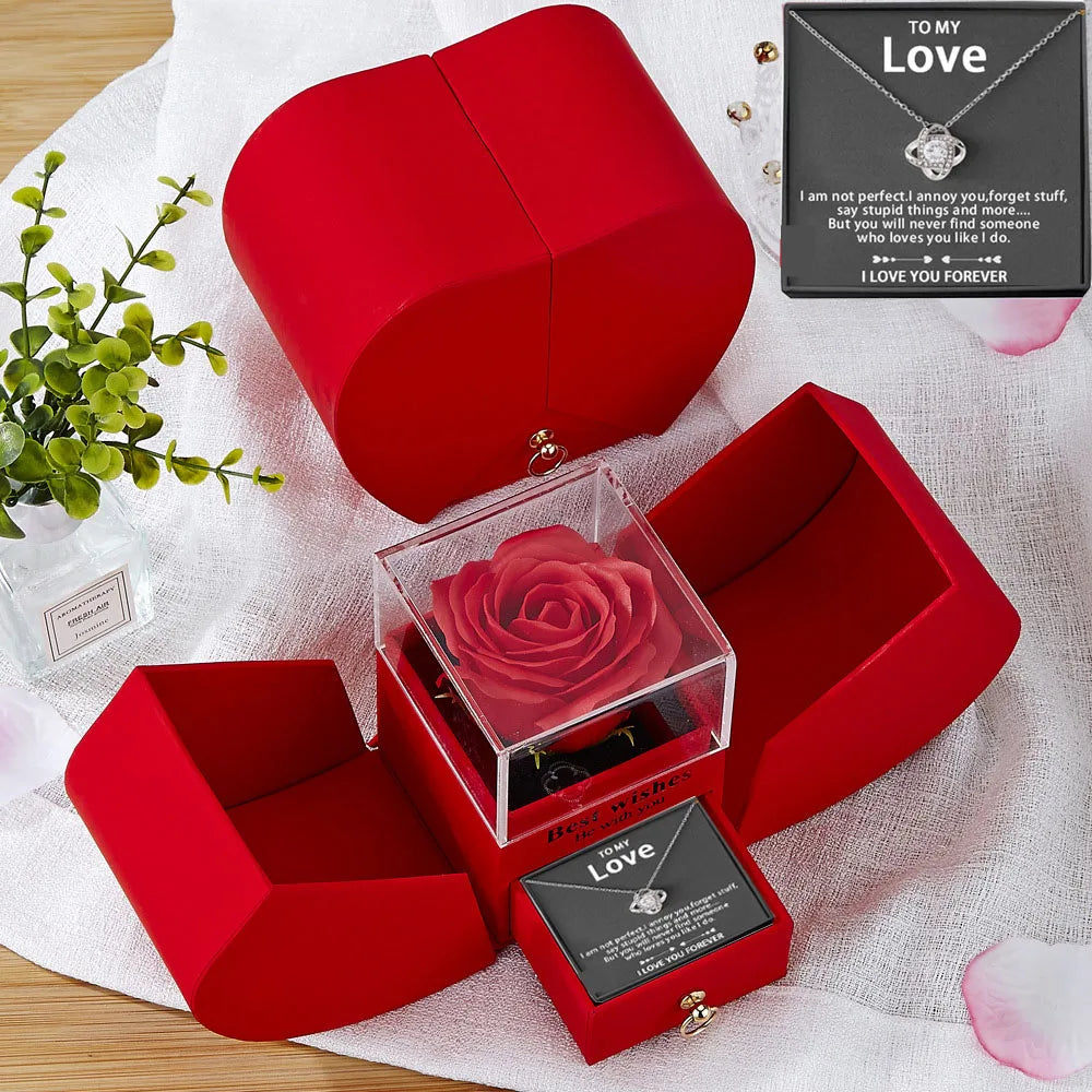 Eternal Rose Box For Valentines Day Gift